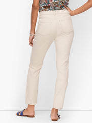 SLIM ANKLE JEANS - NATURAL | Talbots near me
