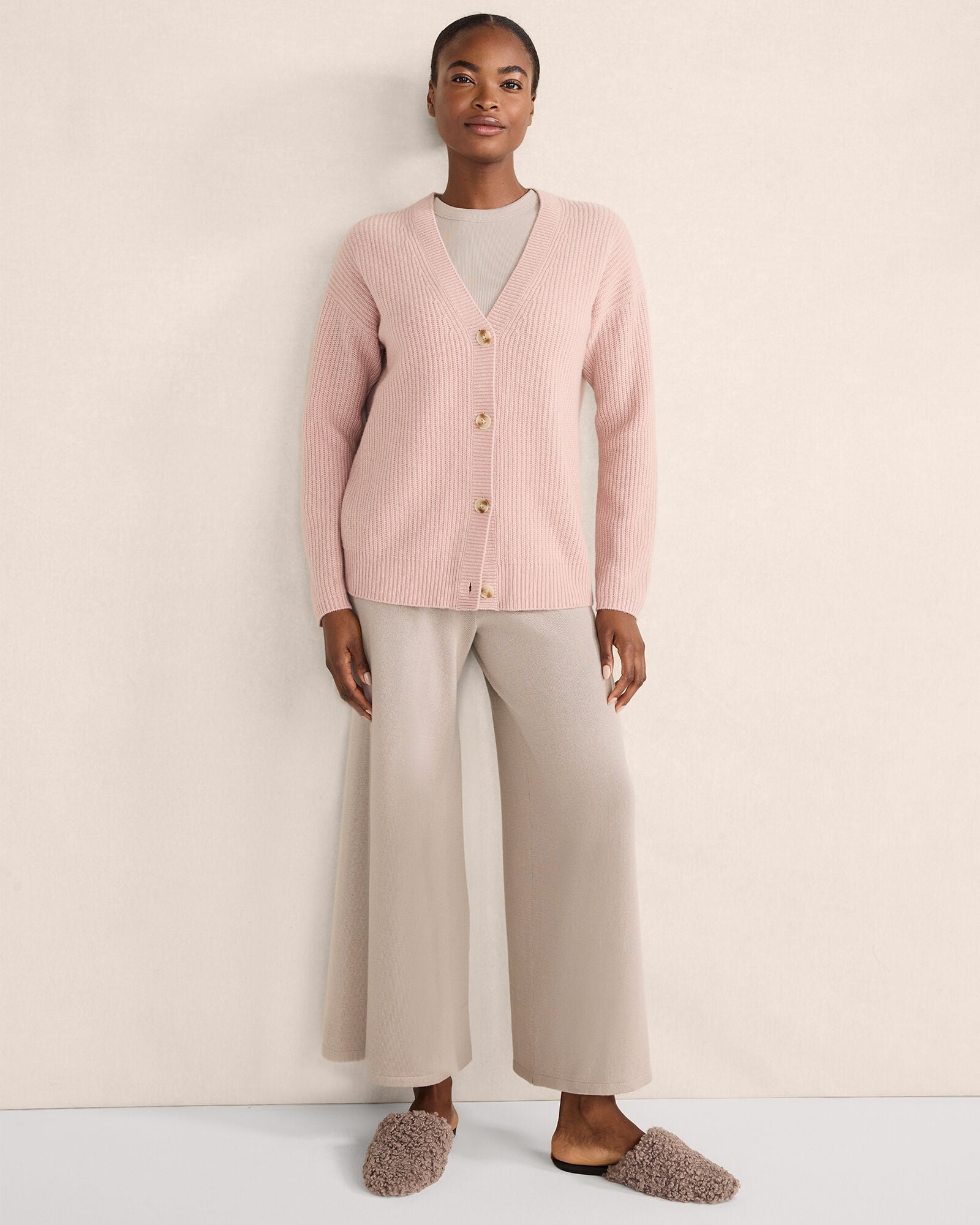CASHMERE SHAKER STITCH CARDIGAN | Talbots for sale