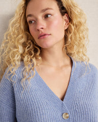CASHMERE SHAKER STITCH CARDIGAN | Talbots for sale