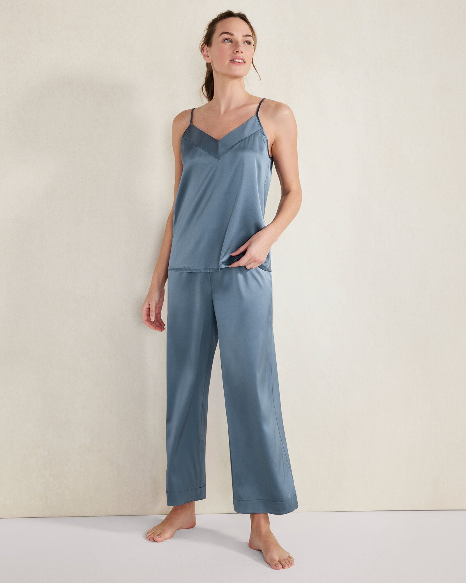WASHABLE SILK SLEEP PANTS | Talbots outlet