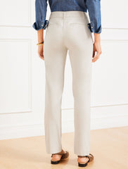 STRAIGHT LEG PERFECT CHINOS | Talbots on sale