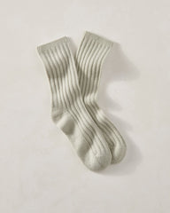 CASHMERE BLEND RIBBED SOCKS | Talbots sale
