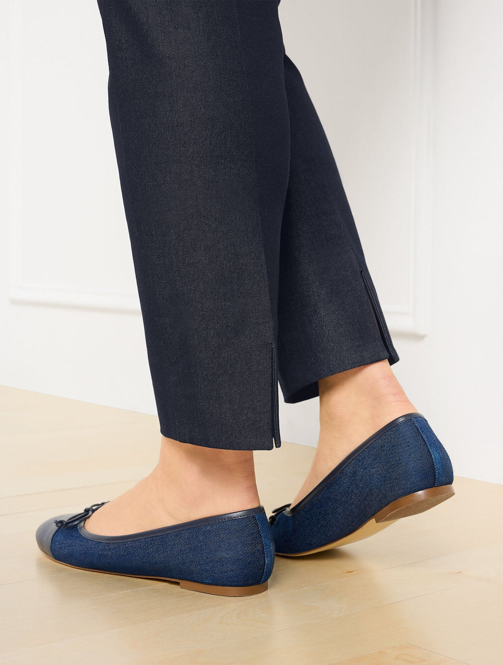 PLUS EXCLUSIVE TALBOTS CHATHAM SLIM ANKLE PANTS - REFINED DENIM | Talbots on sale