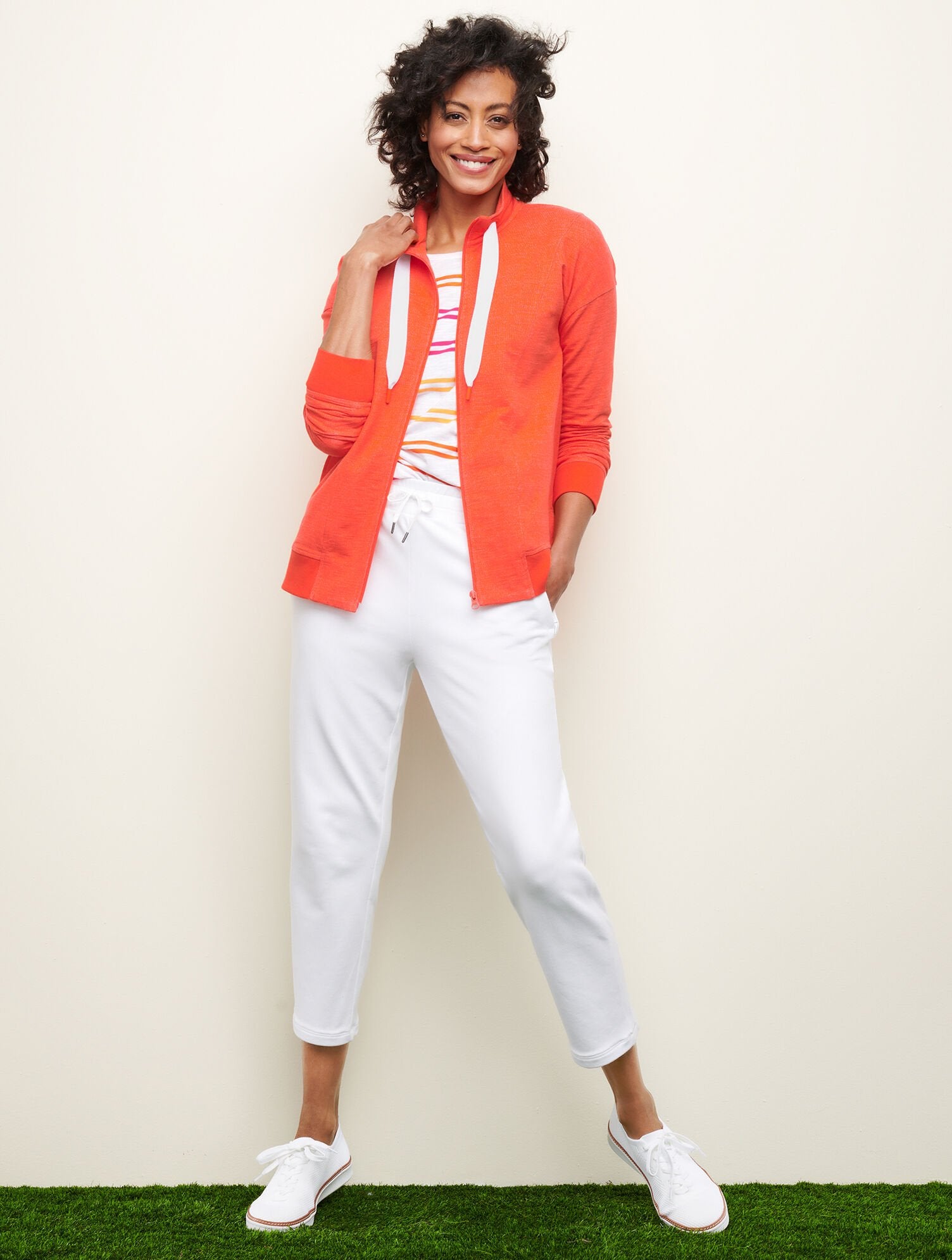 CROSS BACK TOP - BASHFUL STRIPE | Talbots near me