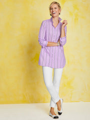 BOYFRIEND SHIRT - WEEKEND STRIPE | Talbots near me