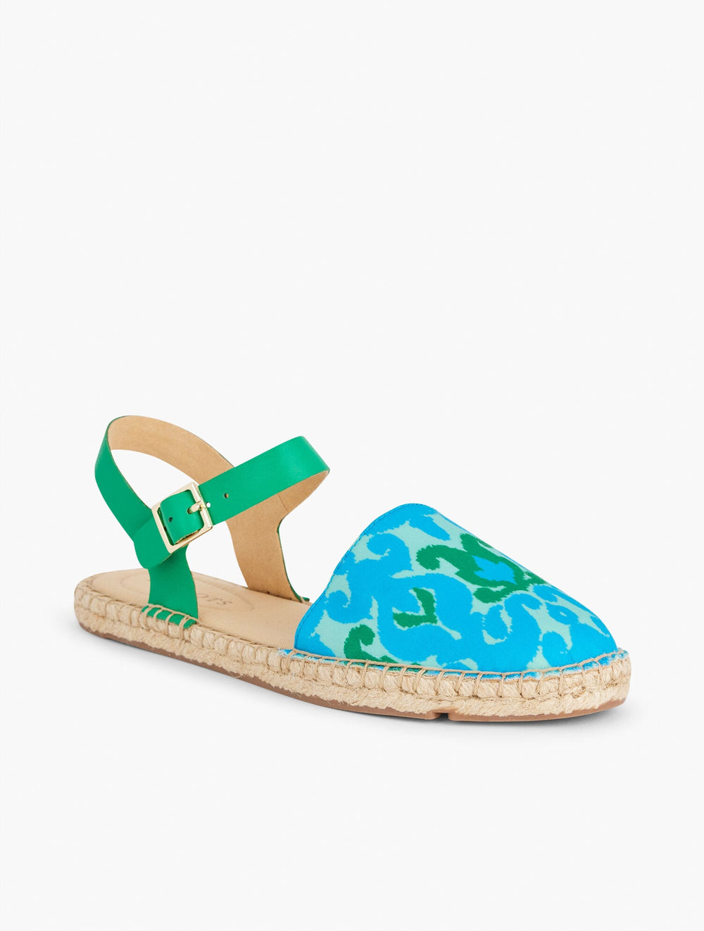 IZZY IKAT MEDALLION ESPADRILLES | Talbots for sale