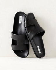 PEBBLED CUTOUT SLIDES | Talbots on sale
