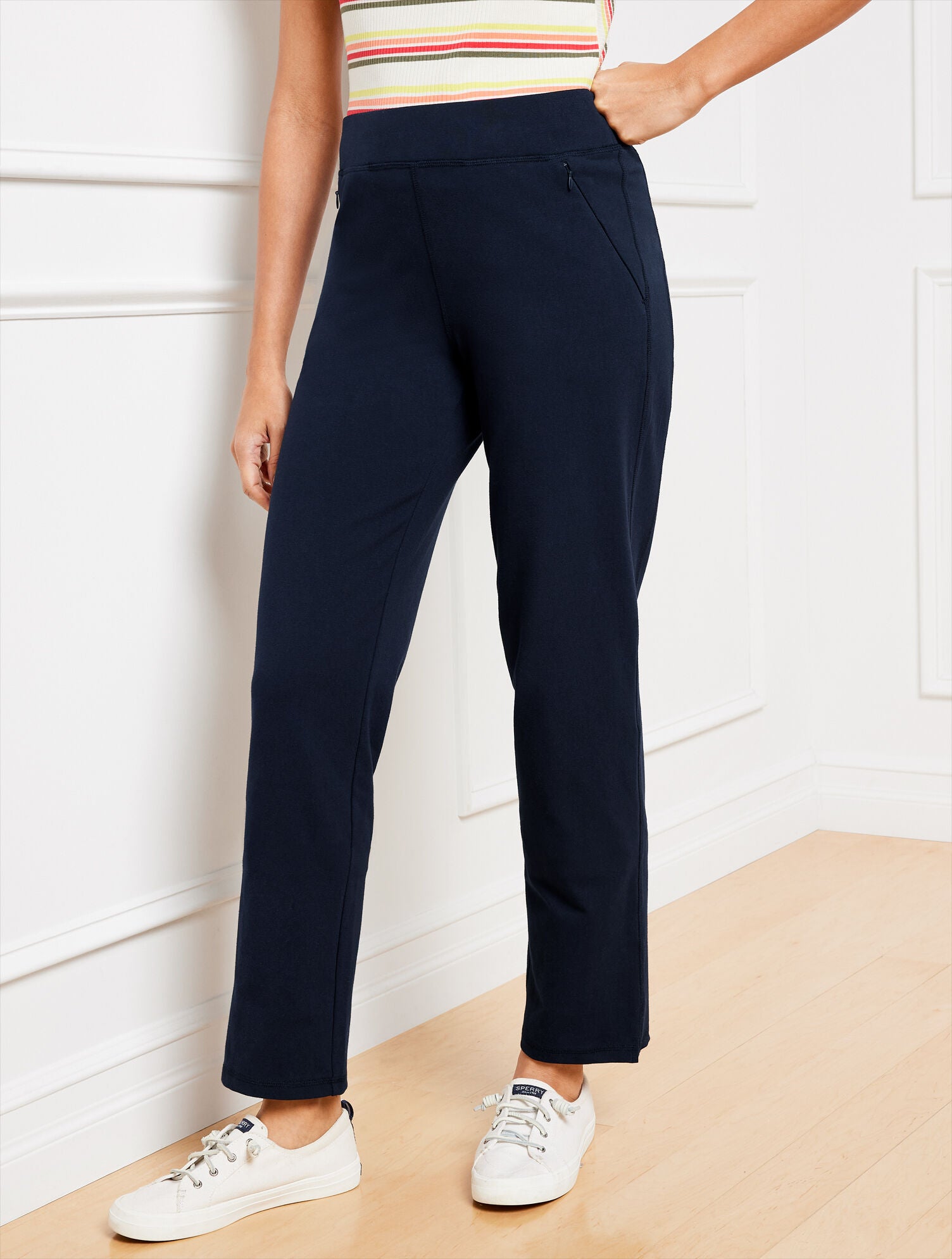 EVERYDAY STRETCH STRAIGHT LEG PANTS | Talbots near me
