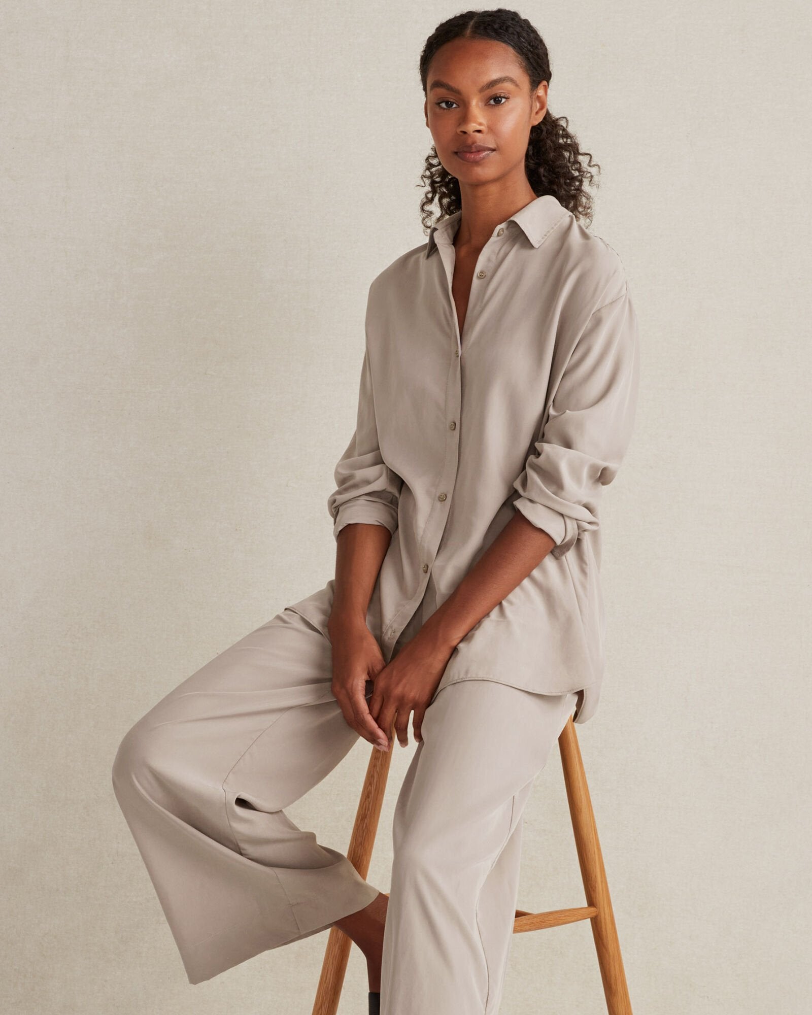 MODAL OVERSIZED SHIRT | Talbots sale