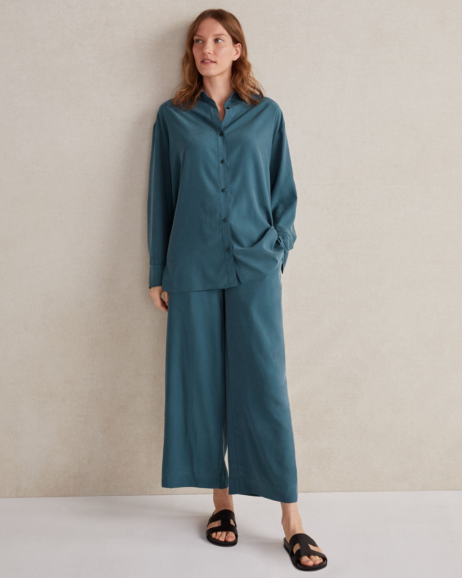 MODAL OVERSIZED SHIRT | Talbots sale