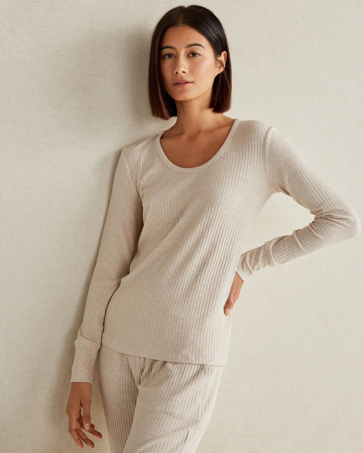 DRAPEY RIB KNIT TOP | Talbots near me