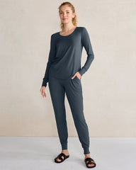 DRAPEY RIB KNIT TOP | Talbots sale