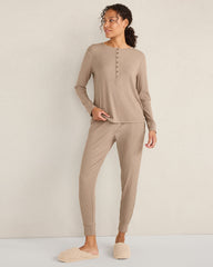 DRAPEY RIB KNIT JOGGERS | Talbots outlet