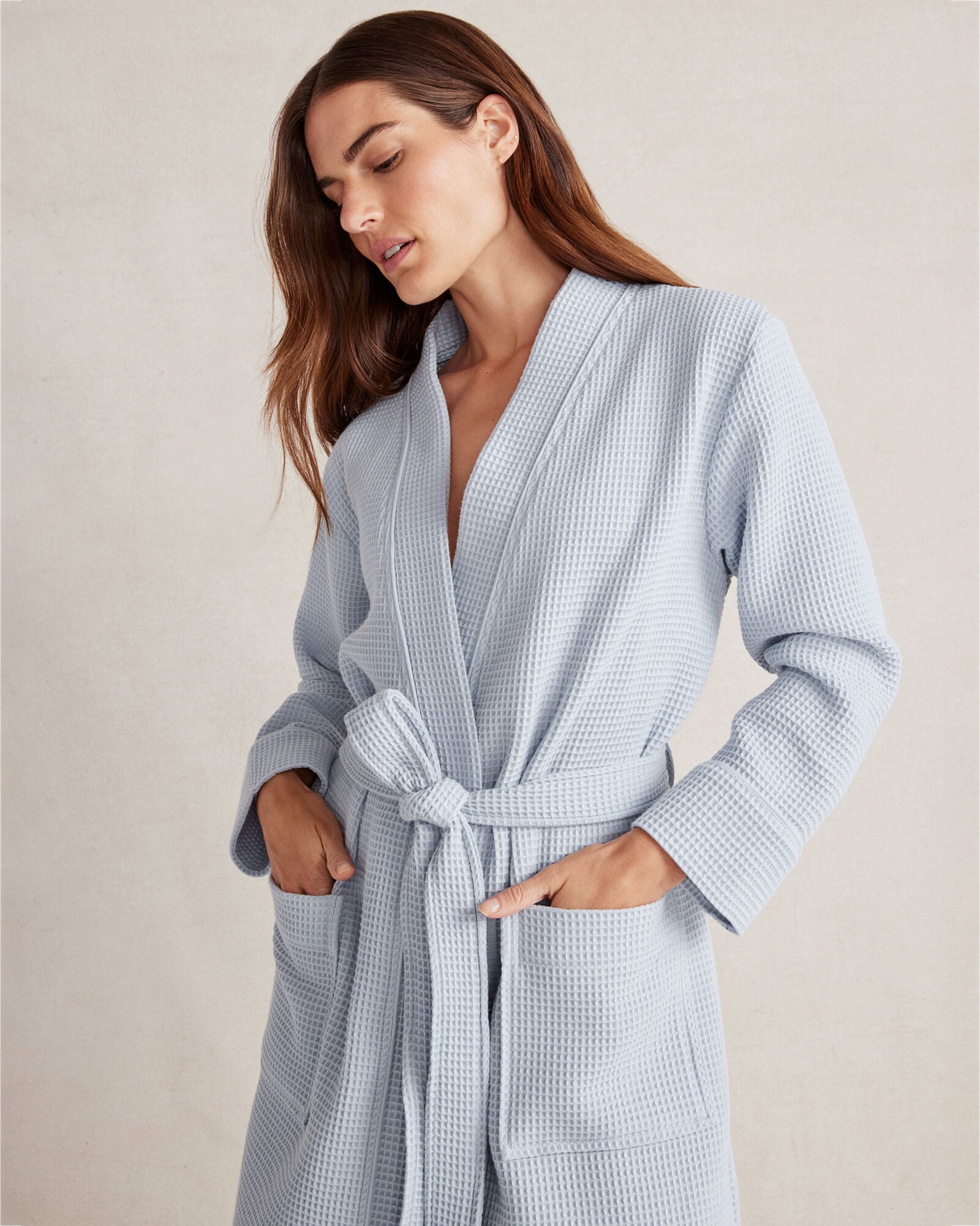 ORGANIC COTTON WAFFLE ROBE | Talbots for sale