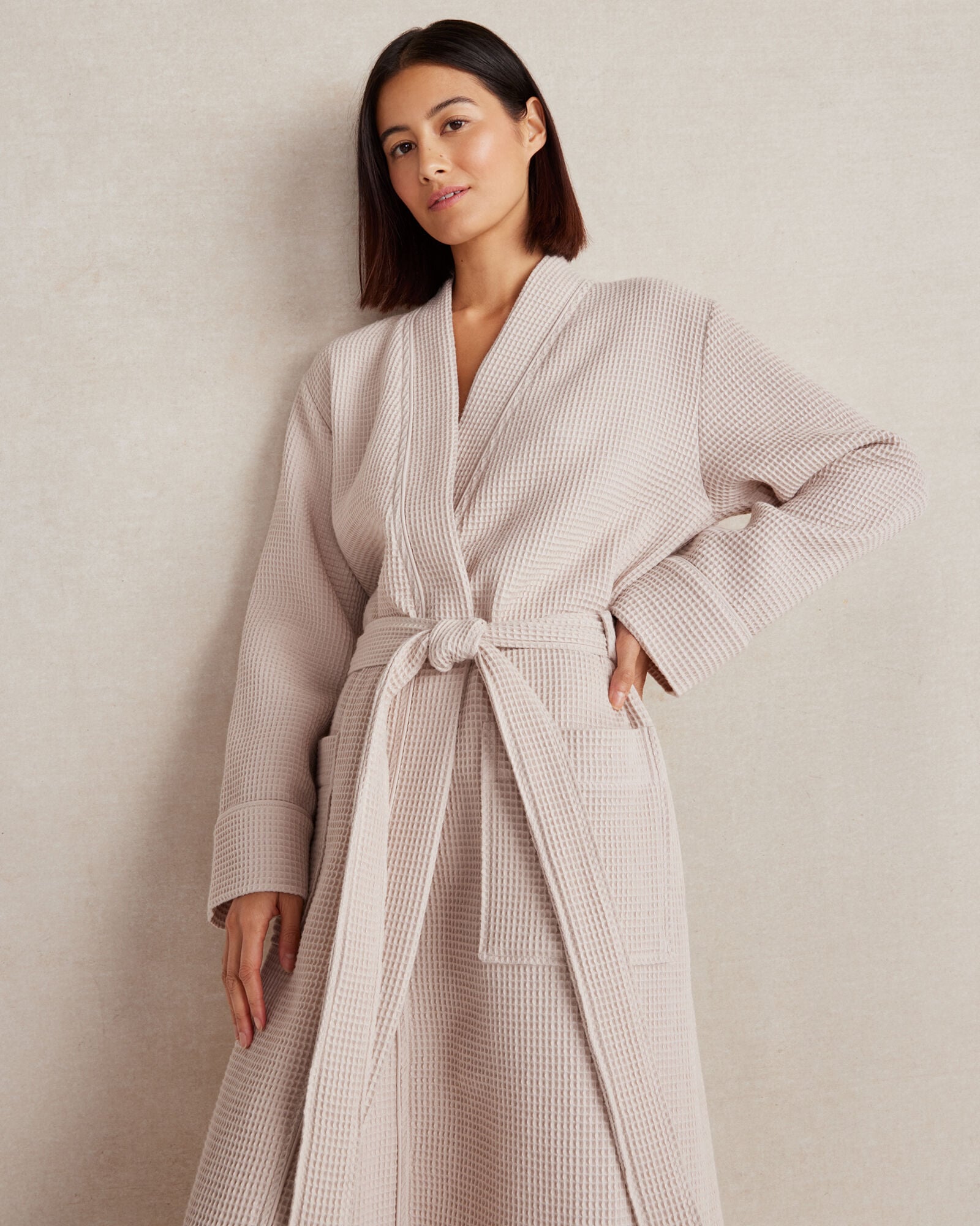 ORGANIC COTTON WAFFLE ROBE | Talbots for sale