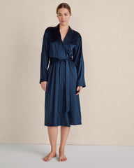 WASHABLE SILK ROBE | Talbots online