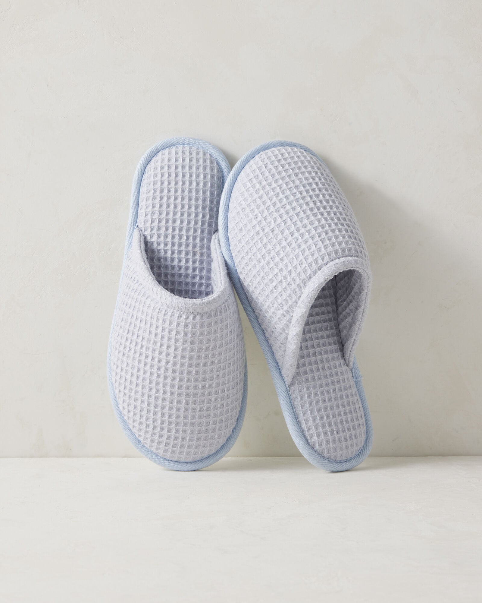 ORGANIC COTTON TERRY WAFFLE SLIPPERS | Talbots outlet