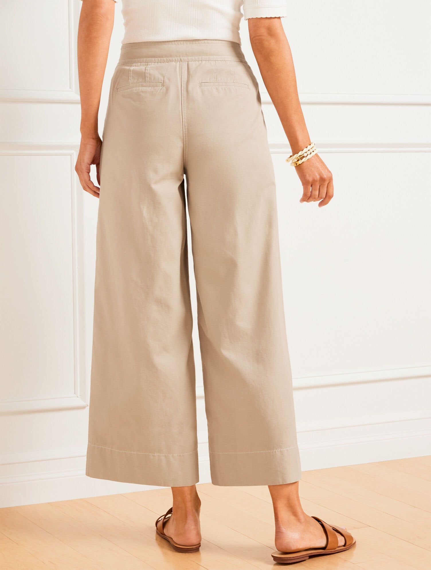 WIDE LEG SAILOR PANTS | Talbots online