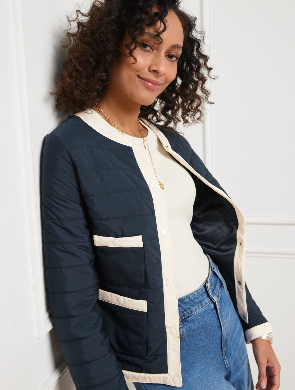 QUILTED LADY JACKET | Talbots US