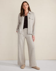 FLEECE WIDE LEG PANTS | Talbots outlet