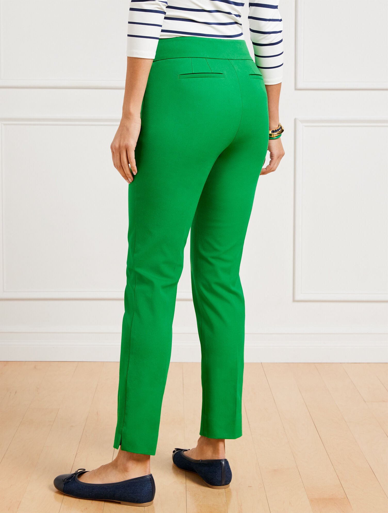 TALBOTS CHATHAM COTTON BI-STRETCH SLIM ANKLE PANTS | Talbots near me