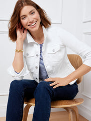 CLASSIC JEAN JACKET - SOLIDS | Talbots online
