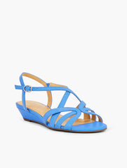 CAPRI NAPPA WEDGE SANDALS - COLORS | Talbots outlet