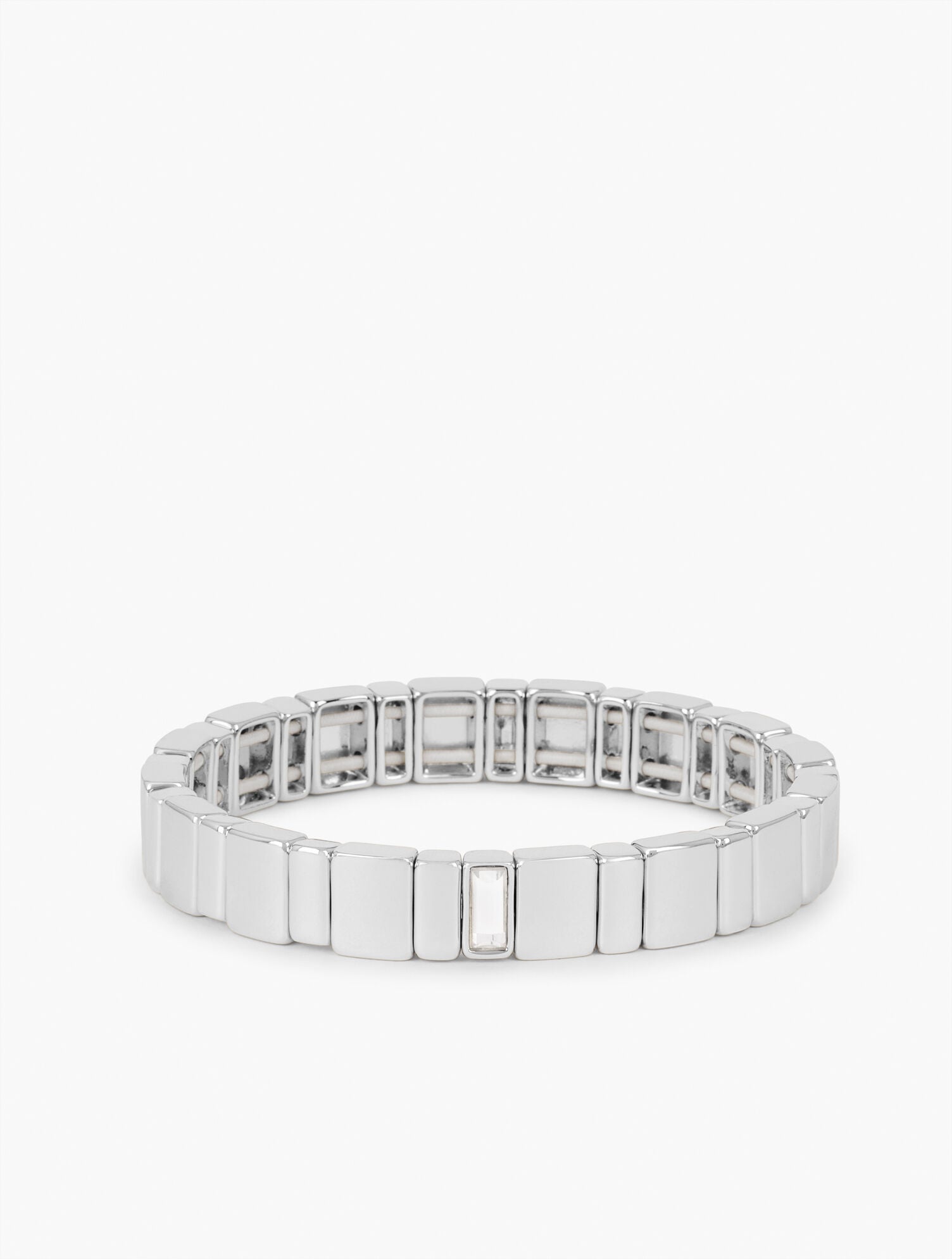 METAL TILES STRETCH BRACELET | Talbots for sale