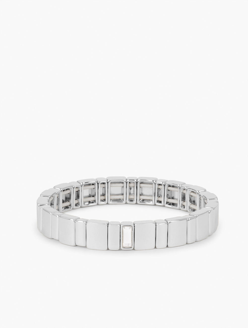 METAL TILES STRETCH BRACELET | Talbots for sale