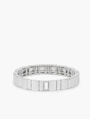 METAL TILES STRETCH BRACELET | Talbots for sale