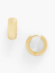 CLASSIC HUGGIE HOOP EARRINGS | Talbots near me