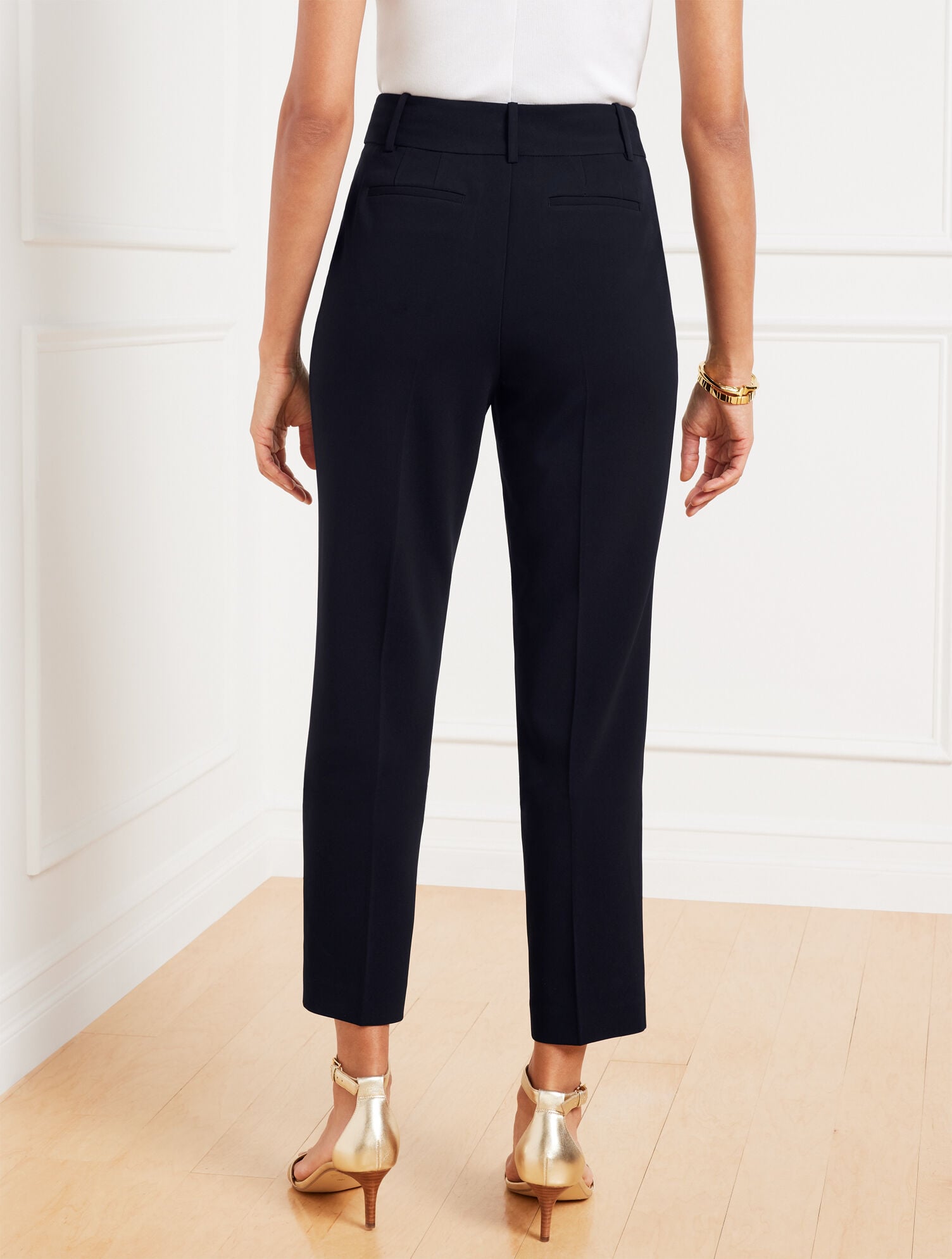 EASY TRAVEL TAPERED ANKLE PANTS | Talbots US