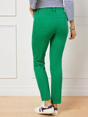 SLIM ANKLE JEANS - PIGMENT DYE | Talbots for sale