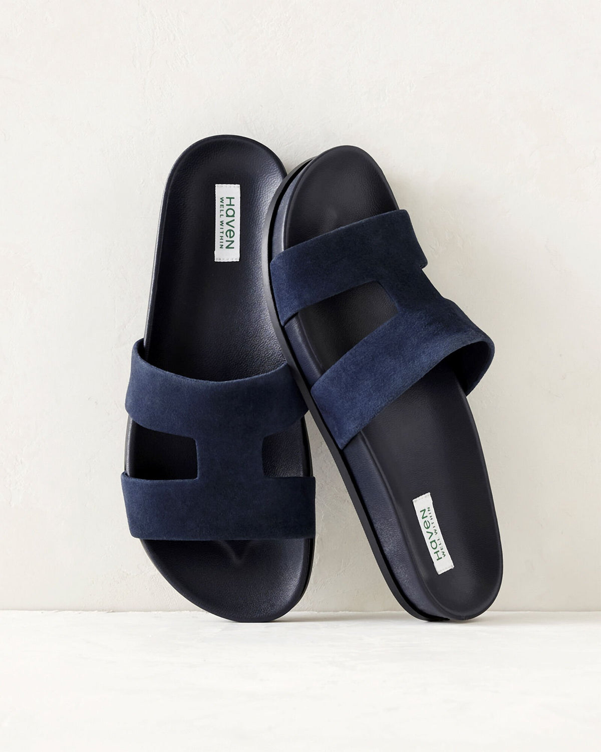 SUEDE CUTOUT SLIDES | Talbots on sale