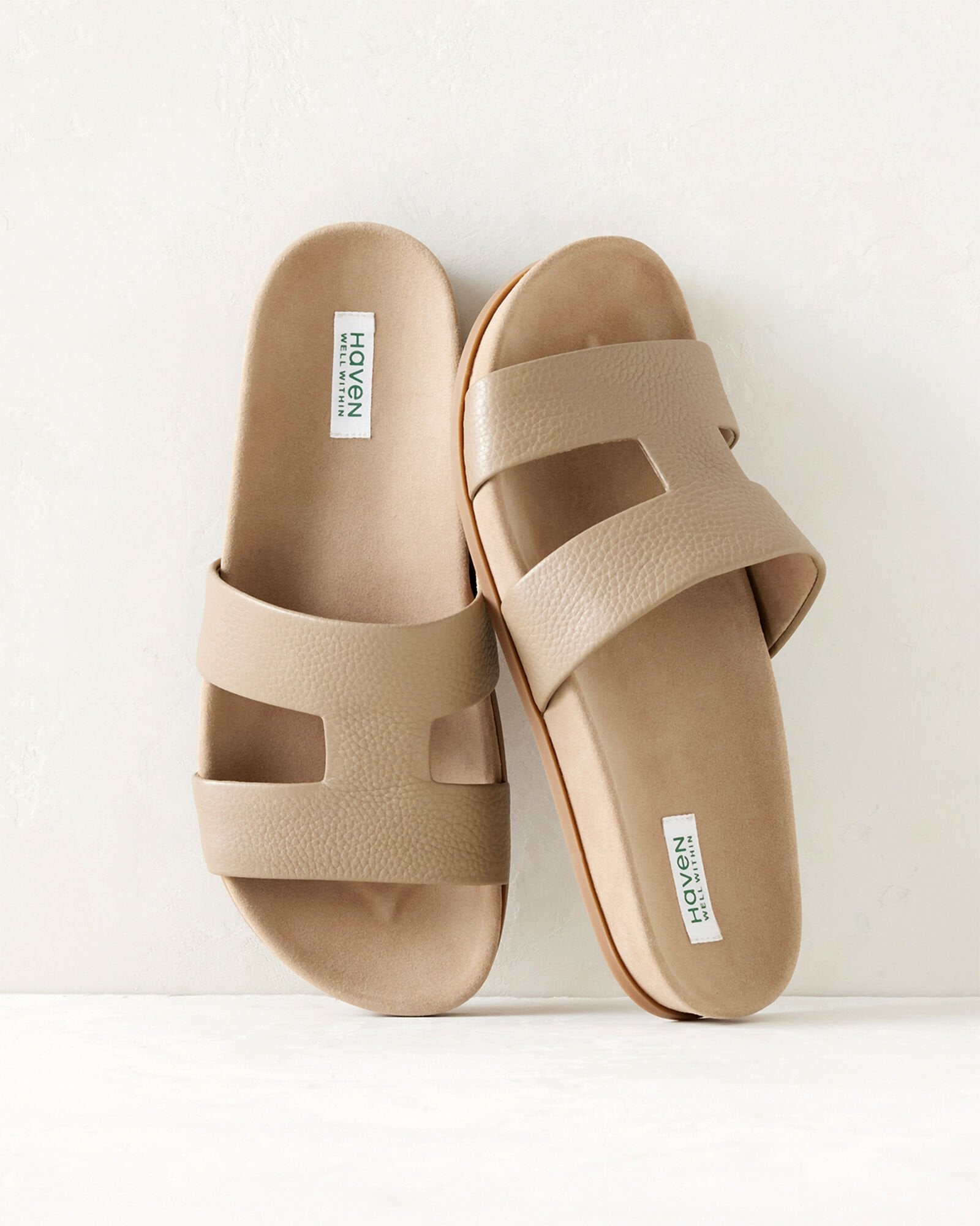PEBBLED CUTOUT SLIDES | Talbots sale