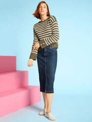 IZZY PERFORATED SCALLOP ESPADRILLE FLATS | Talbots US