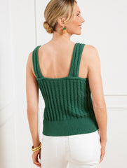 TEXTURED SWEATER SHELL | Talbots on sale