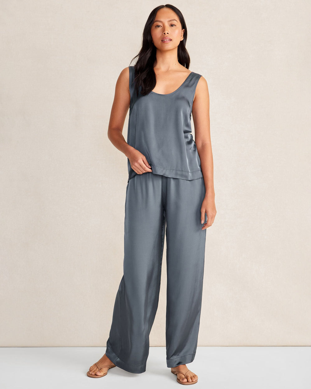 SILKY DRAWSTRING PANTS | Talbots discount