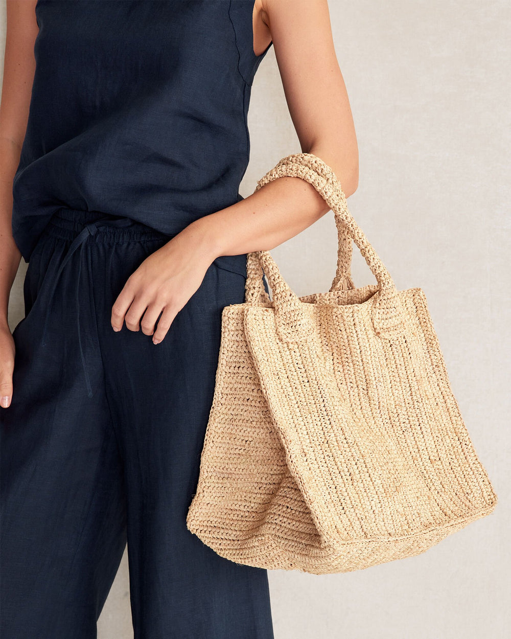 RAFFIA MARKET BAG | Talbots US