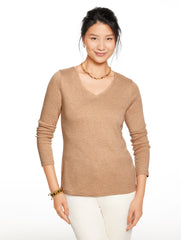 PIMA V-NECK TEE | Talbots US