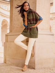 STRETCH CORDUROY LEGGINGS - SOLIDS | Talbots discount