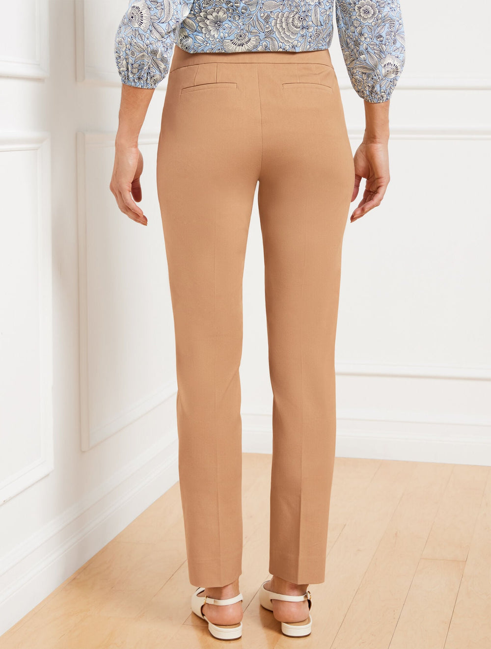 TALBOTS CHATHAM SLIM LEG ANKLE PANTS - CURVY FIT | Talbots outlet