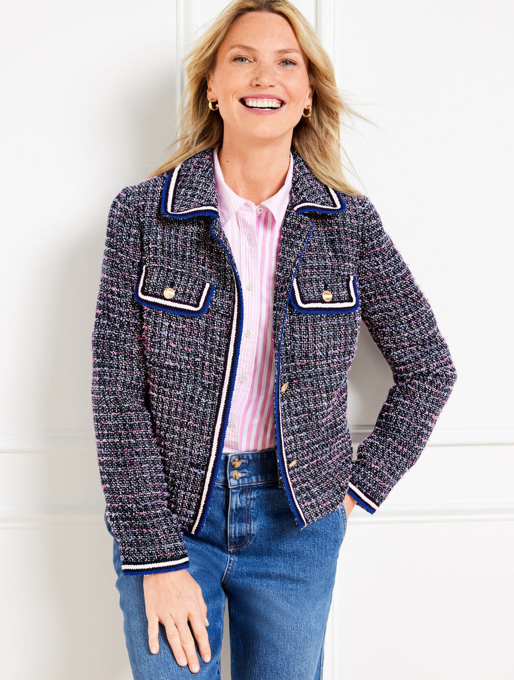 BREEZE TWEED JACKET | Talbots US