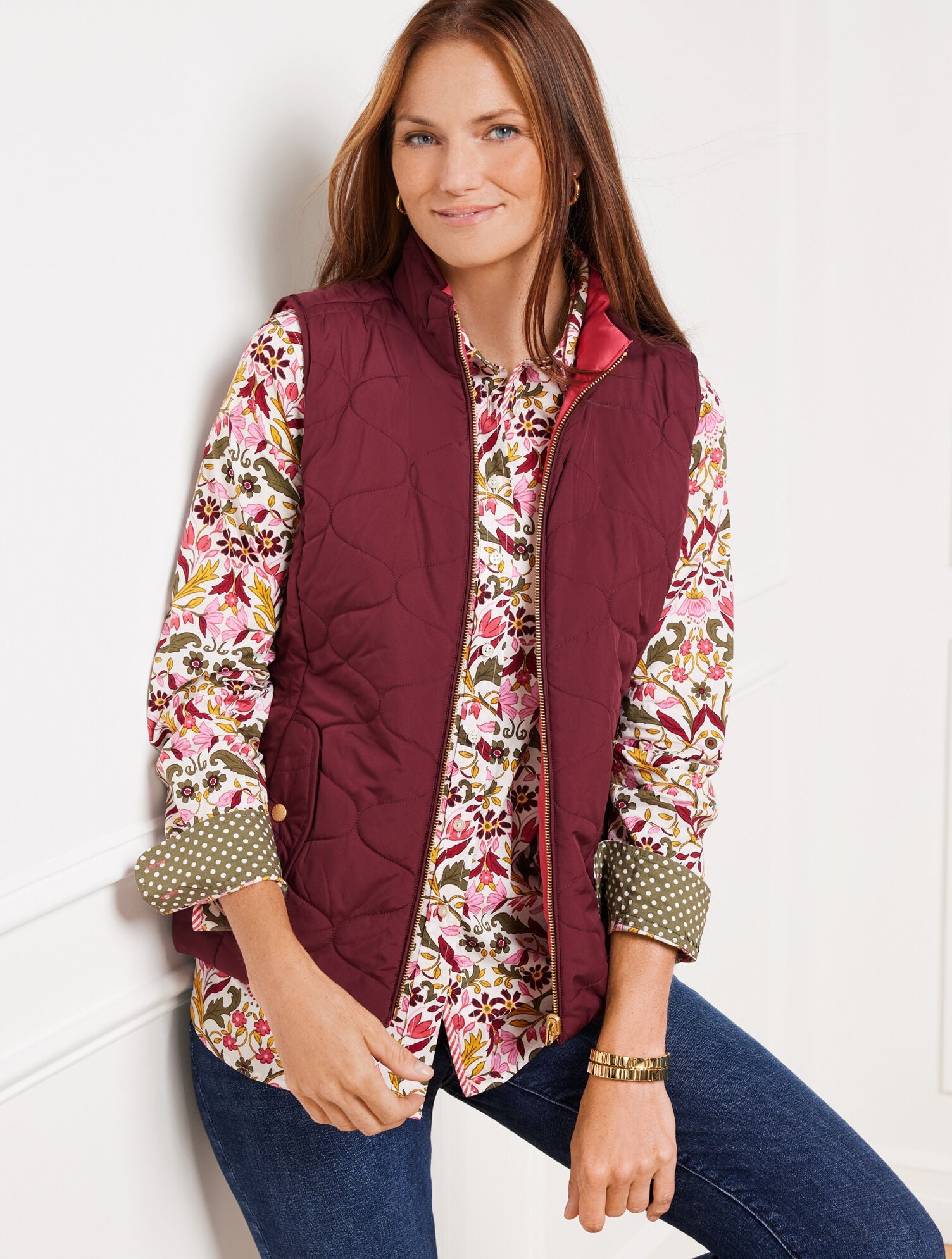 REVERSIBLE VEST | Talbots US