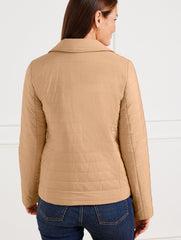 QUILTED MOTO JACKET | Talbots for sale