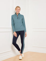 OUT & ABOUT HALF-ZIP PULLOVER - FASCINATING SCALLOP | Talbots US