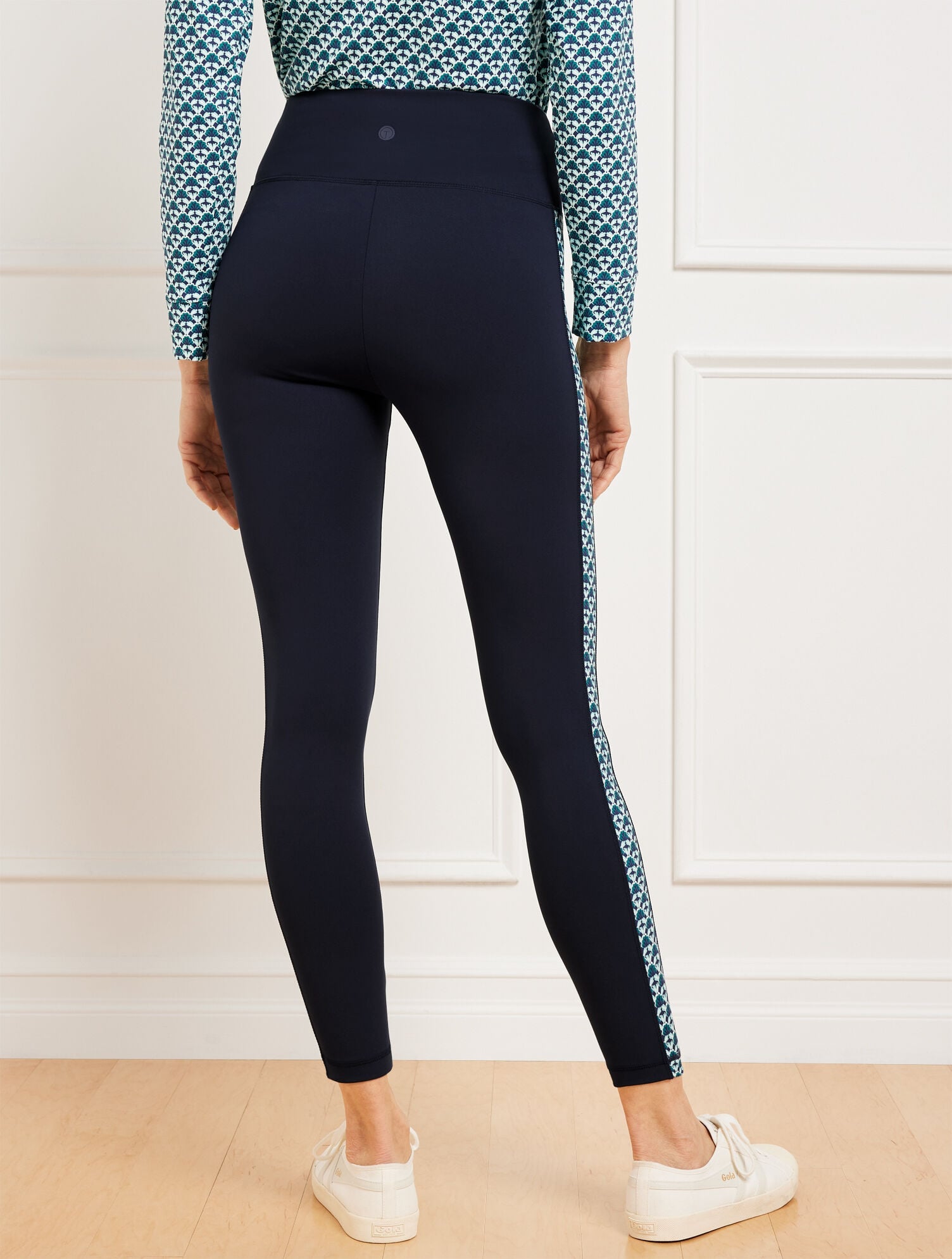 OUT & ABOUT LEGGINGS - FASCINATING SCALLOP | Talbots sale