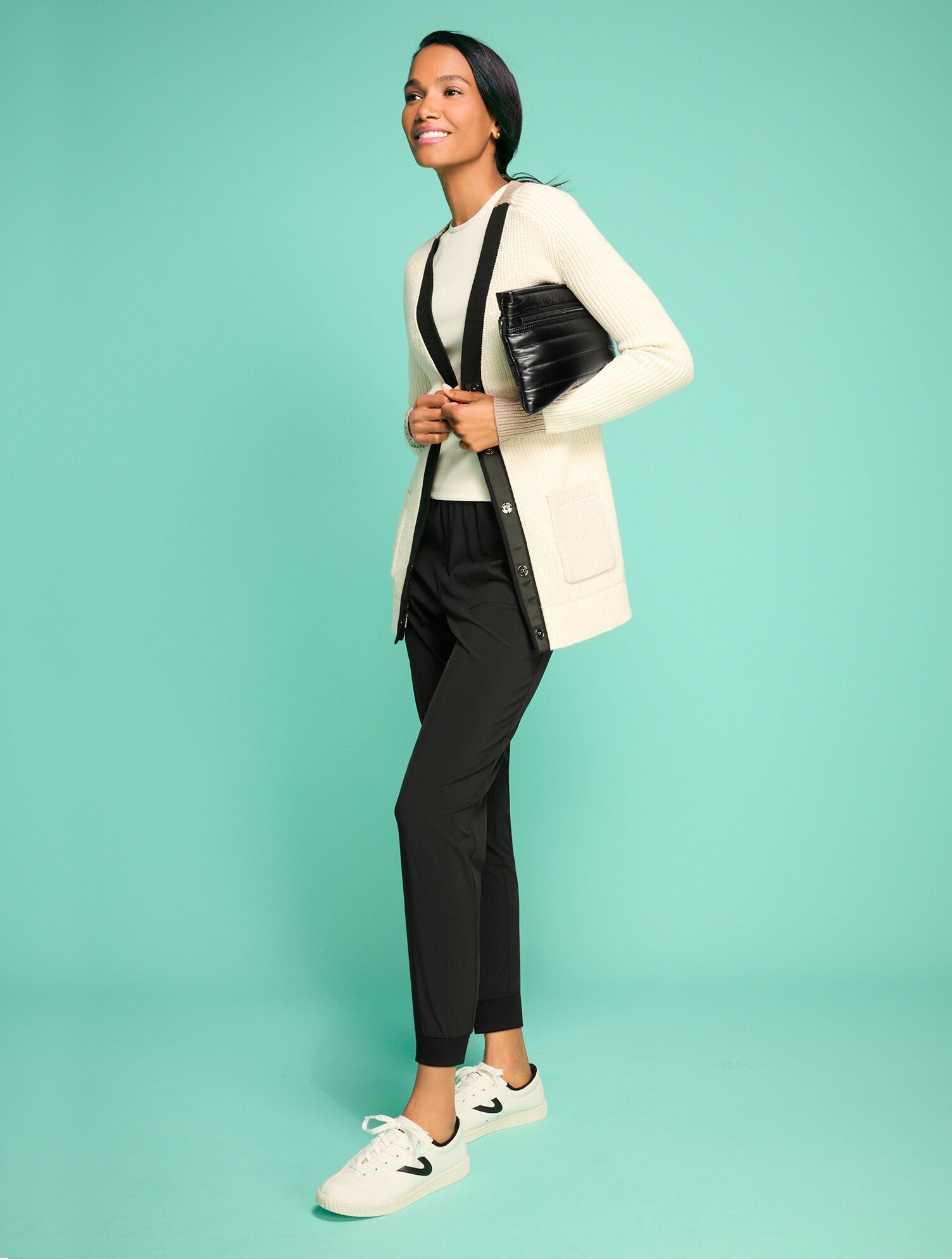 COLORBLOCK CARDIGAN | Talbots discount