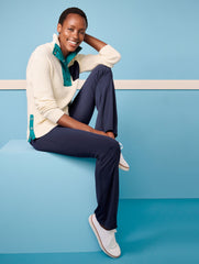COOLMAX® SNAP HALF-ZIP SWEATER | Talbots US