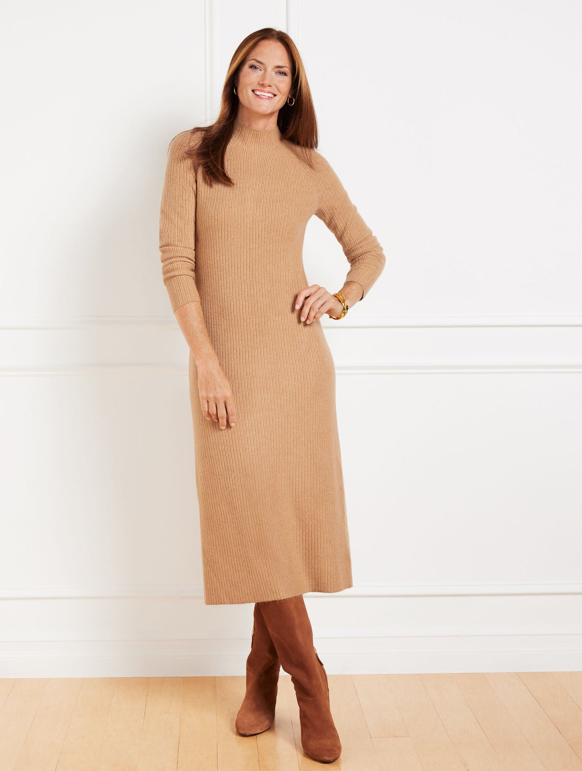 MOCKNECK SWEATER DRESS | Talbots near me
